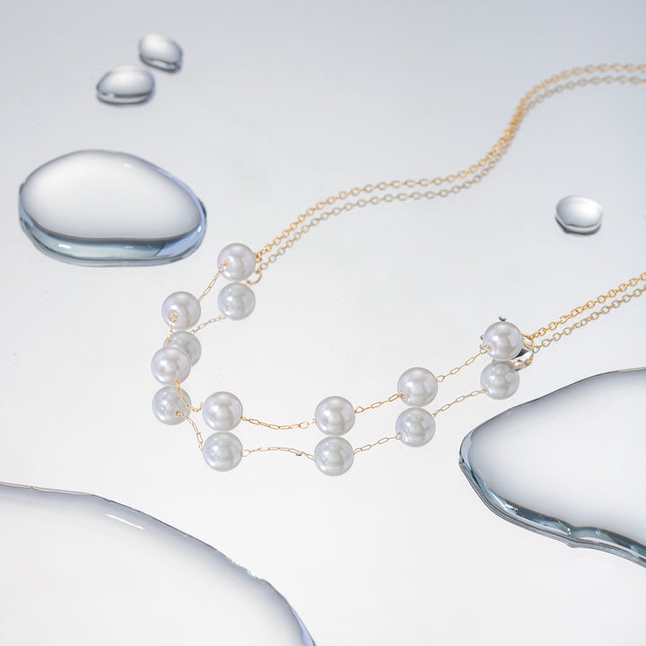 Ira Pearl Chain Necklace