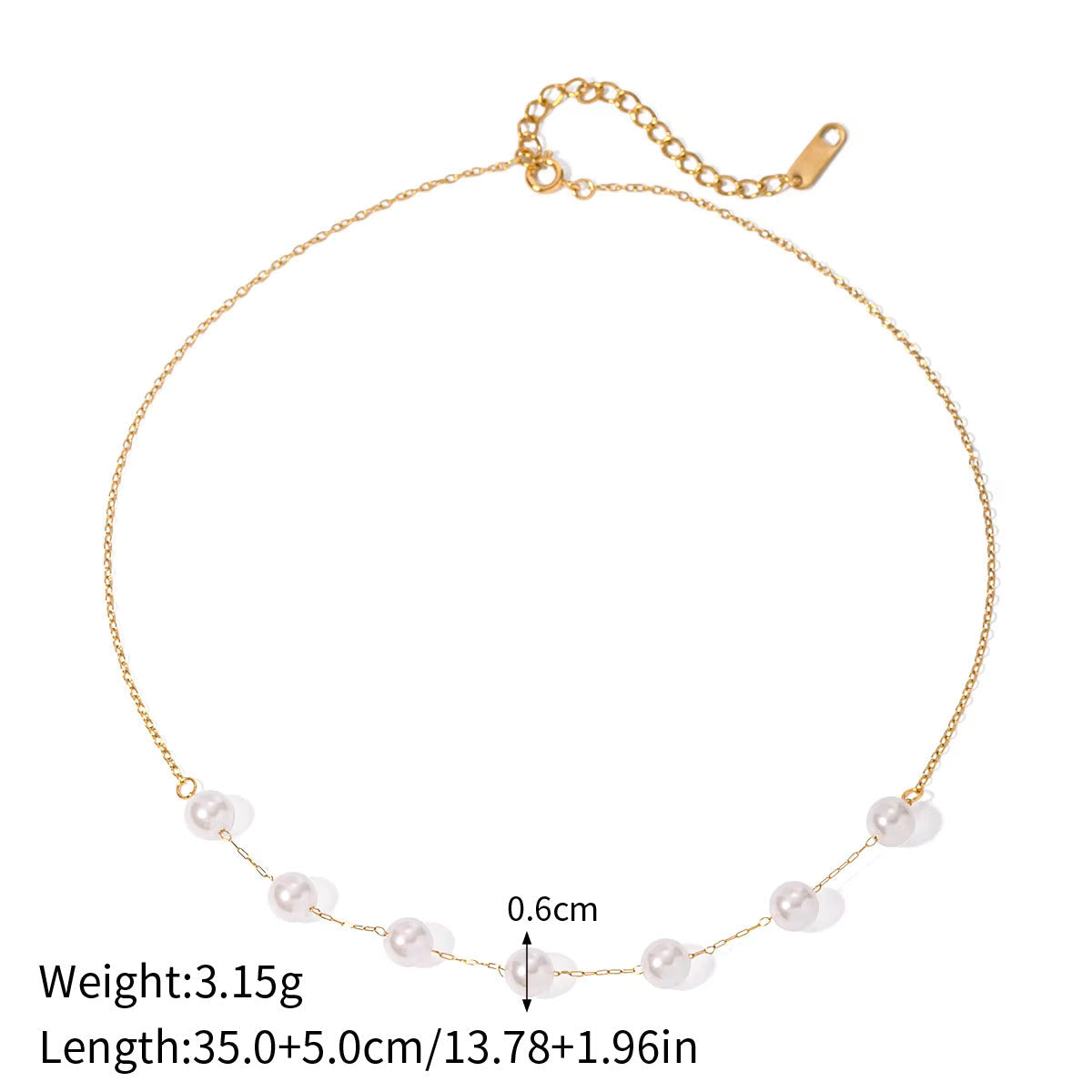 Ira Pearl Chain Necklace