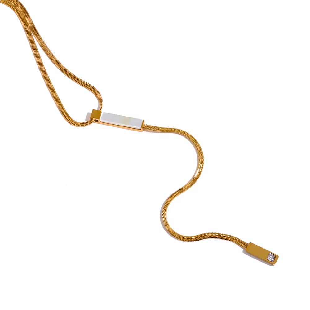 Kaira Slider Bar Necklace