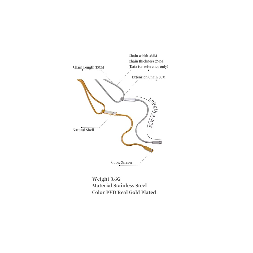 Kaira Slider Bar Necklace