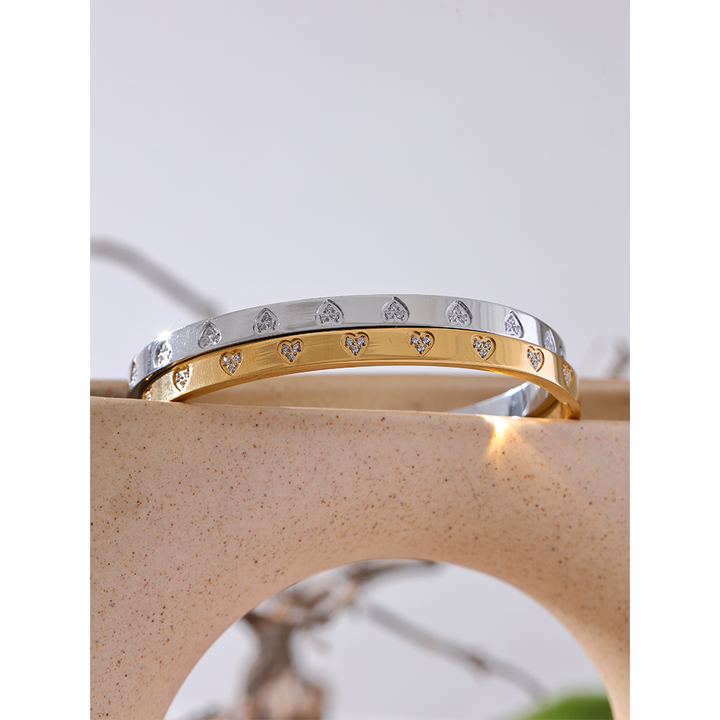 Kaira Heart Stitch Bracelet