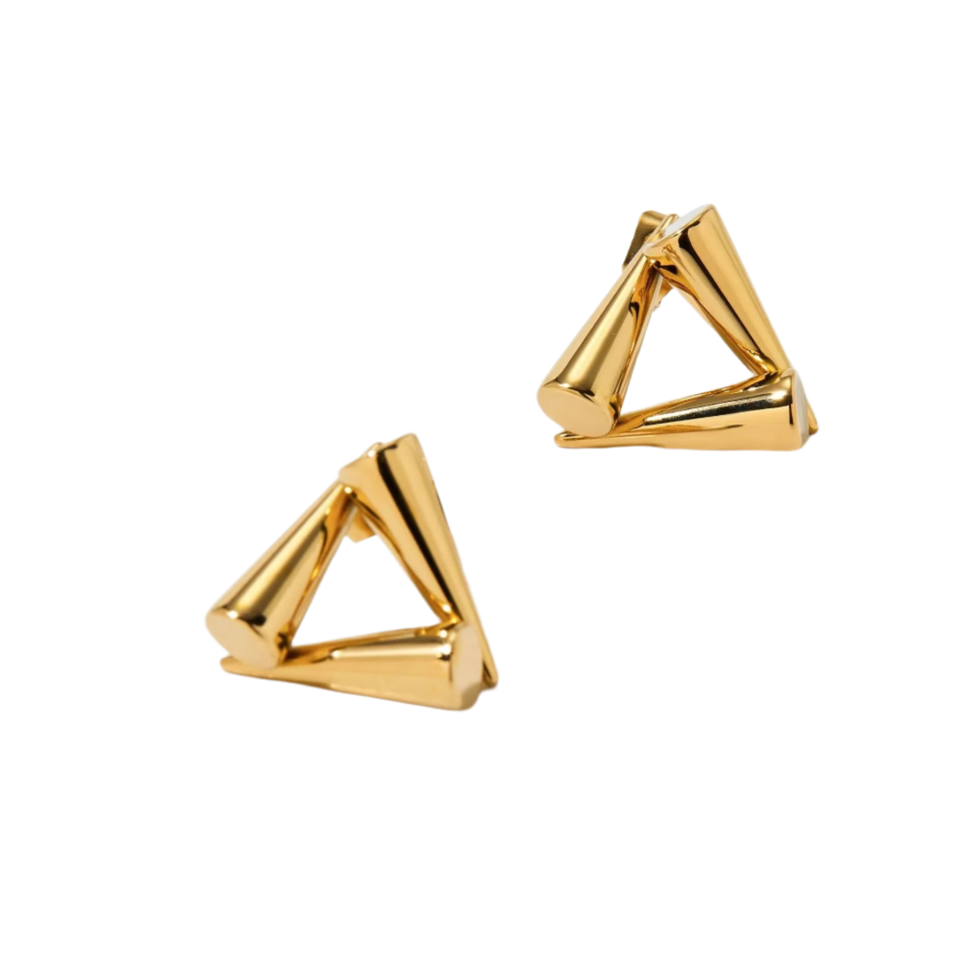 Kari Toggle Charm Hoops