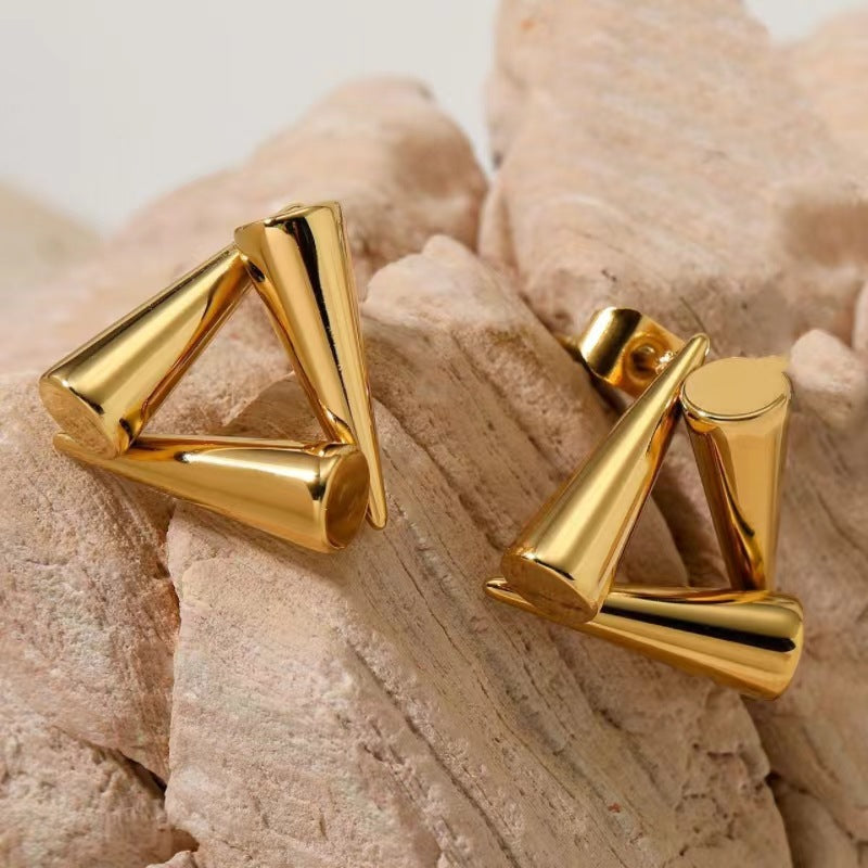 Kari Toggle Charm Hoops