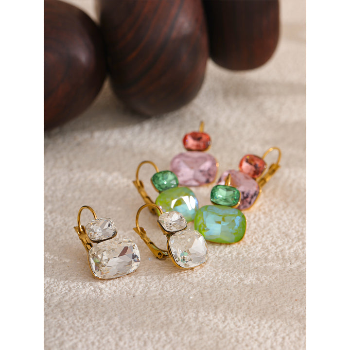 Kiara Double Crystal Drop