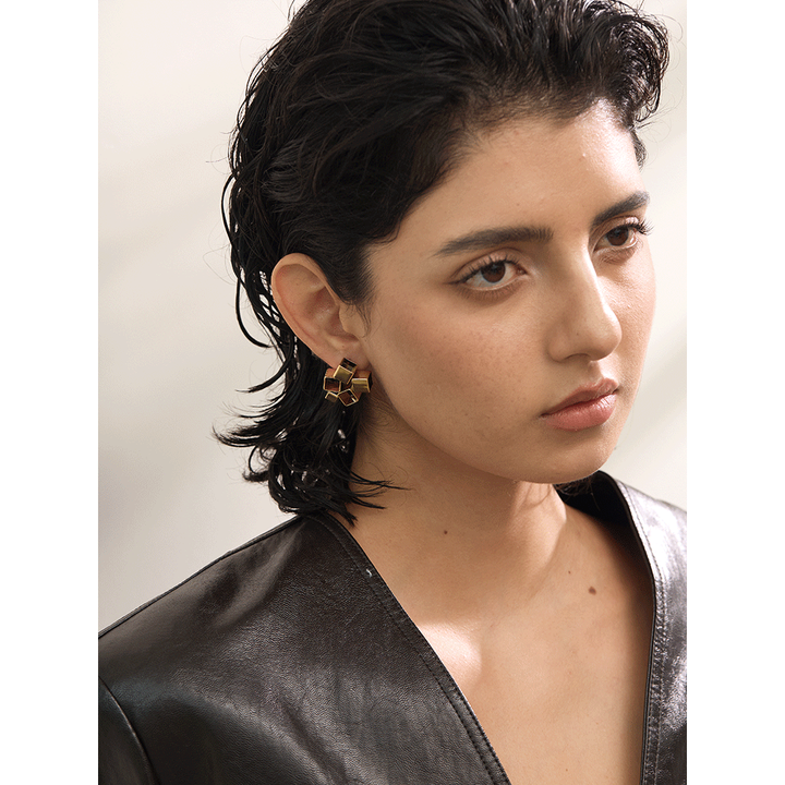 Lustre Wave Earrings