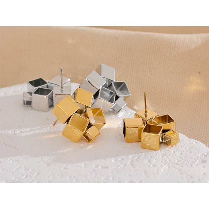 Lustre Wave Earrings