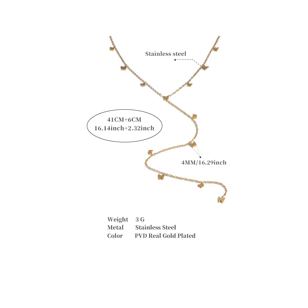 Meher Butterfly Drift Necklace