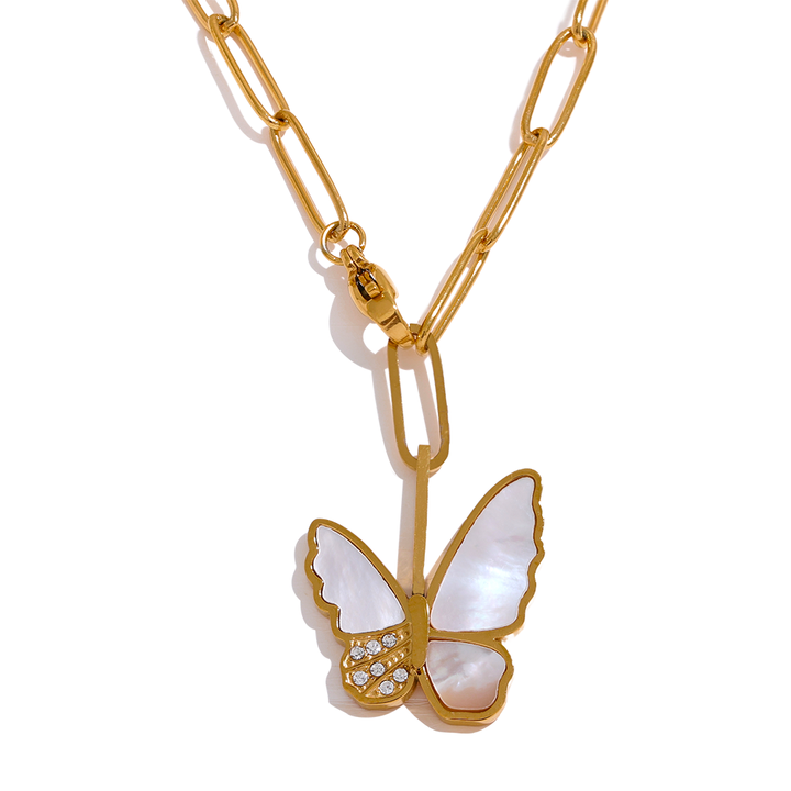 Meher Butterfly Necklace