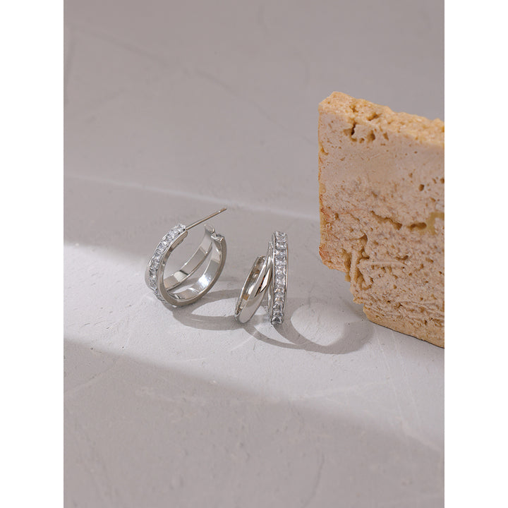 Meher Gleam Spiral Earrings