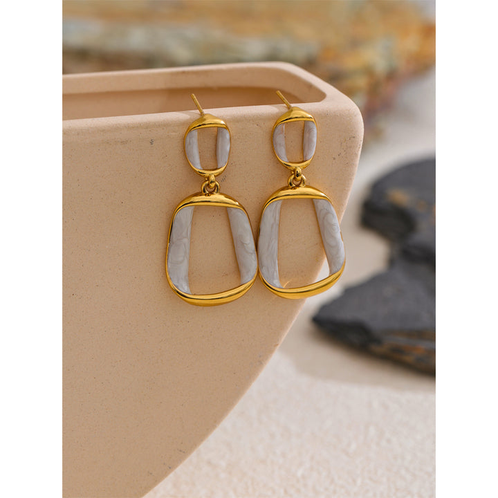 Meher Marbled Enamel Drops