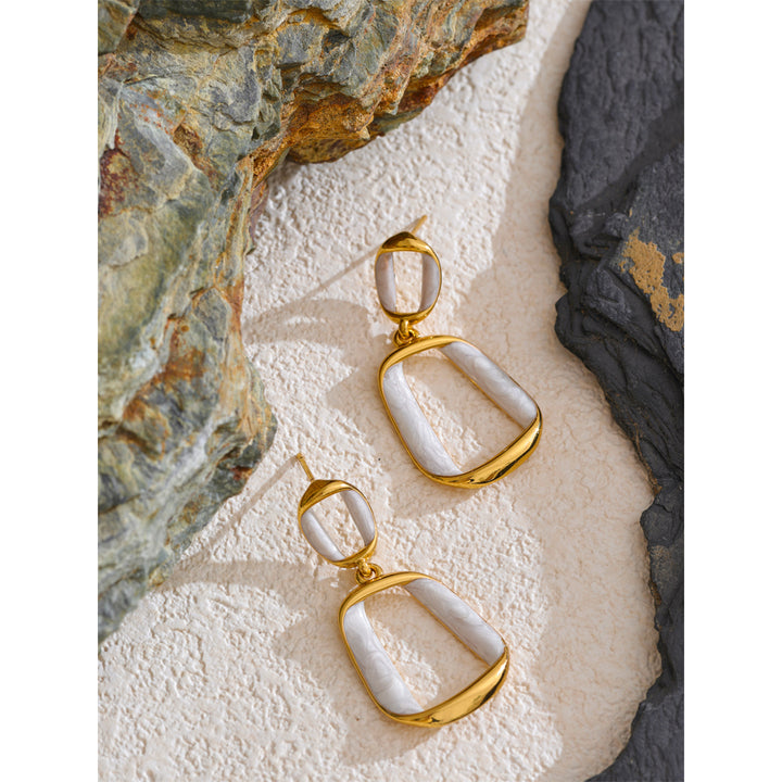 Meher Marbled Enamel Drops