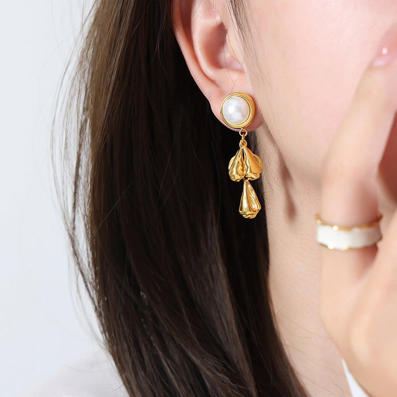 Meher Pearl Dangle Drops