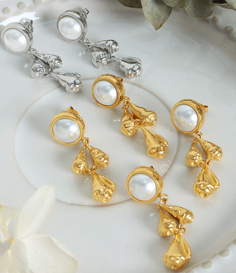 Meher Pearl Dangle Drops