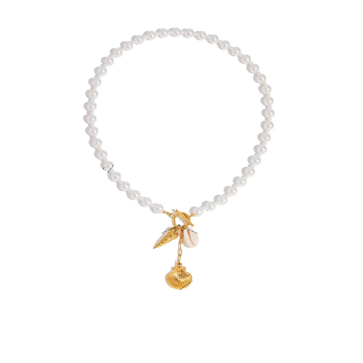 Meher Pearl Shell Necklace