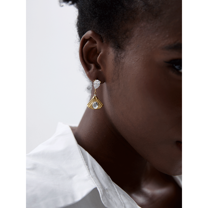 Mira Dome Earring