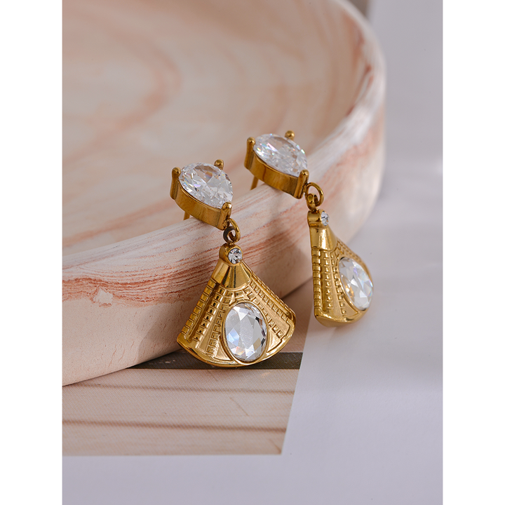 Mira Dome Earring
