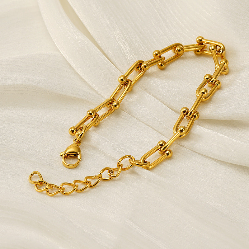 Mira Orbit Link Bracelet