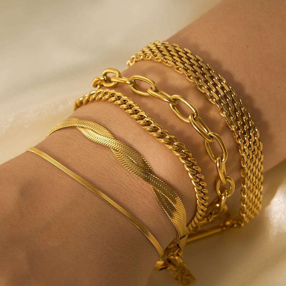 Mira Rope Link Bracelet