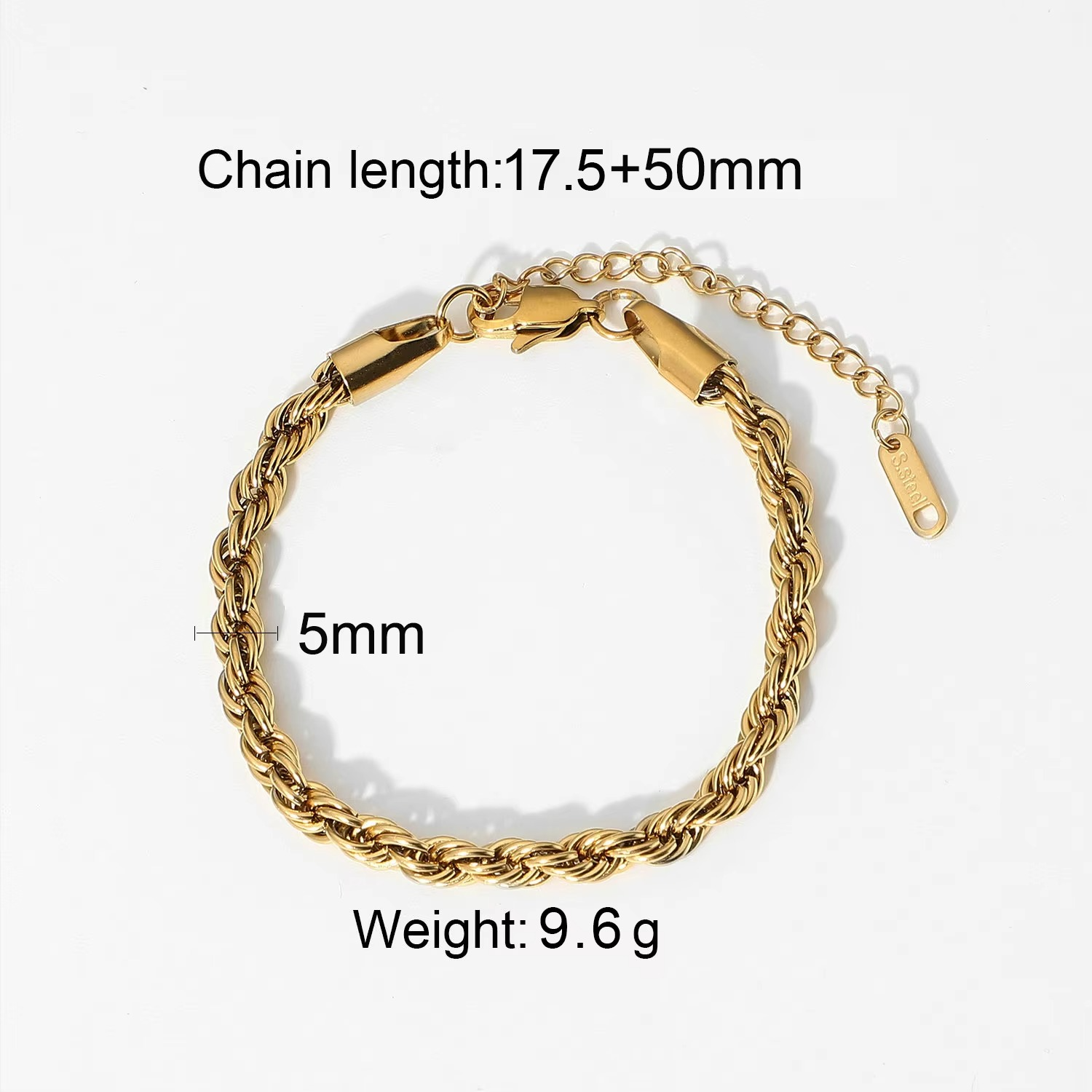 Mira Rope Link Bracelet