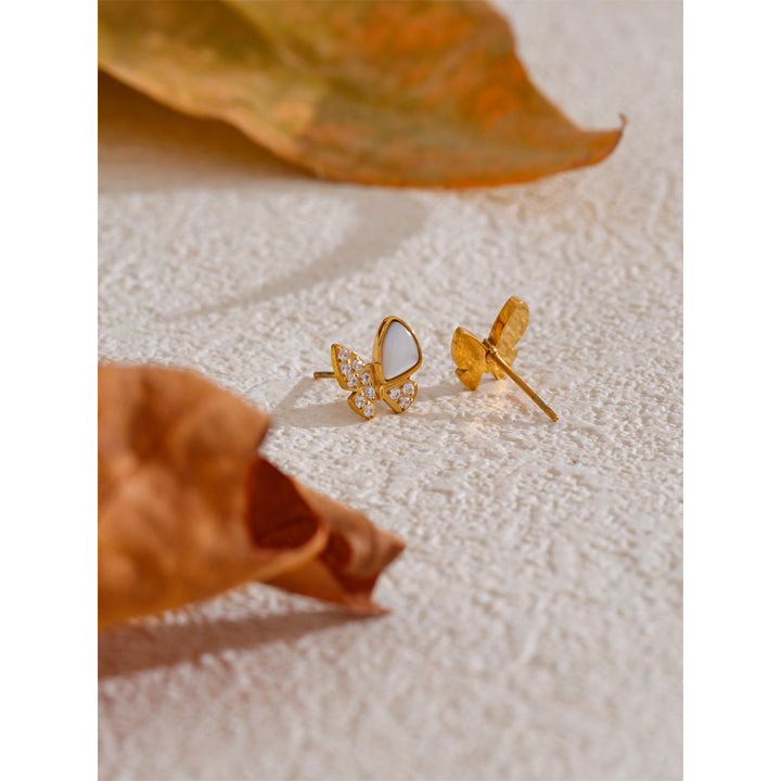Myra Butterfly Stud Earrings