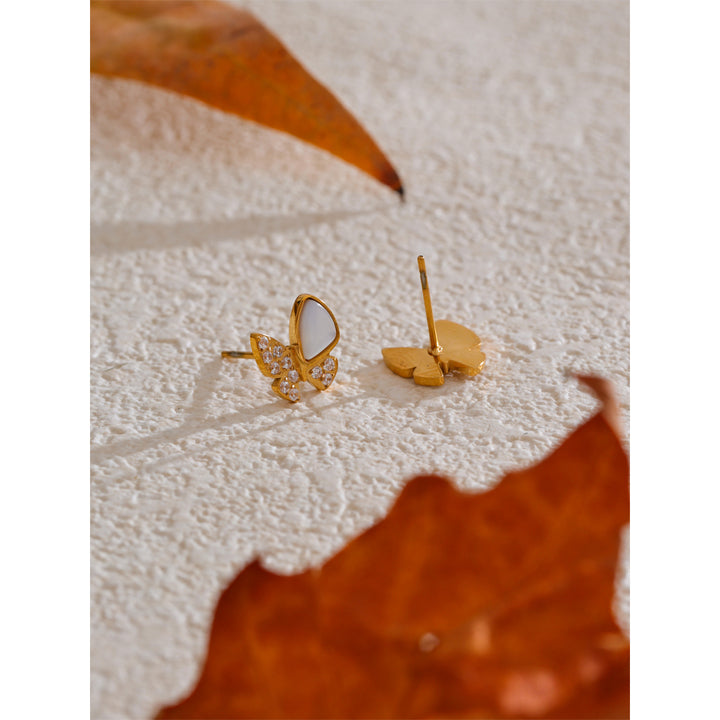 Myra Butterfly Stud Earrings