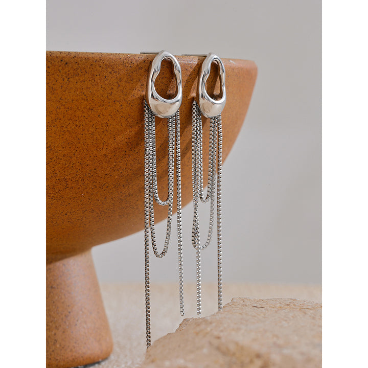Myra Chain Drop Earrings