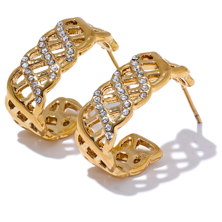 Naira Lattice Earring