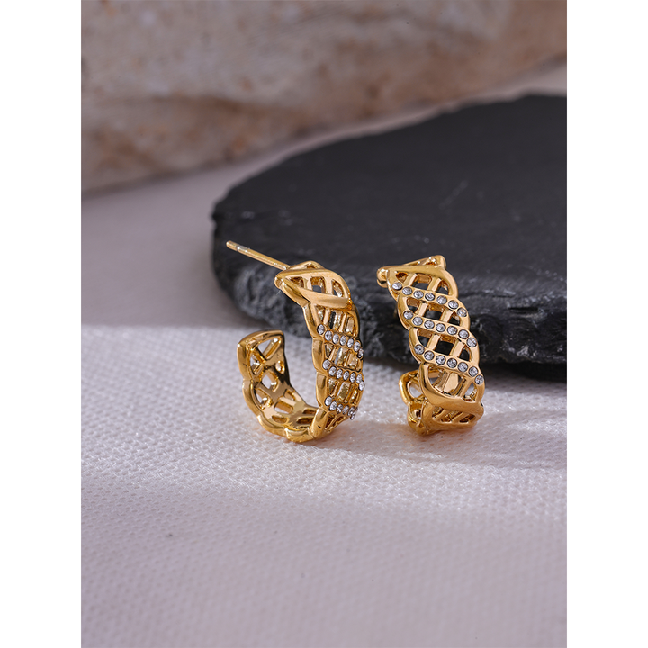 Naira Lattice Earring