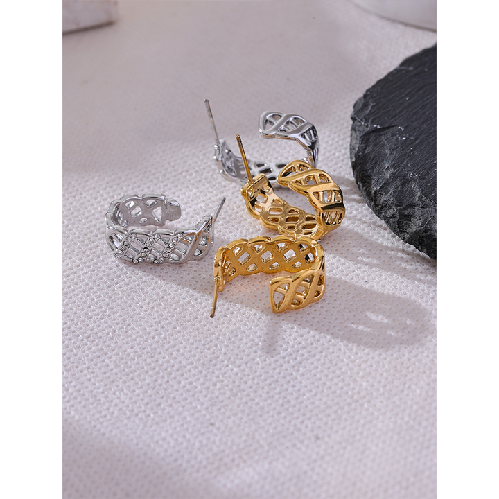 Naira Lattice Earring