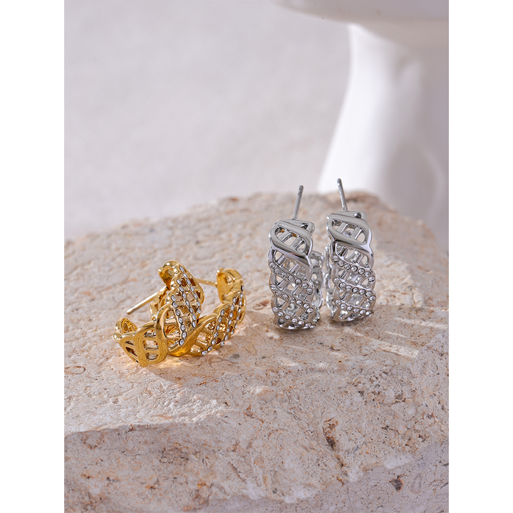 Naira Lattice Earring