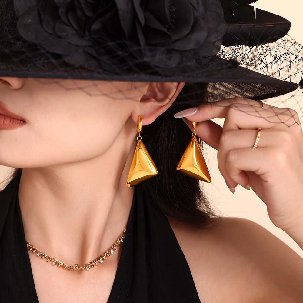 Naira Prism Drop Earring