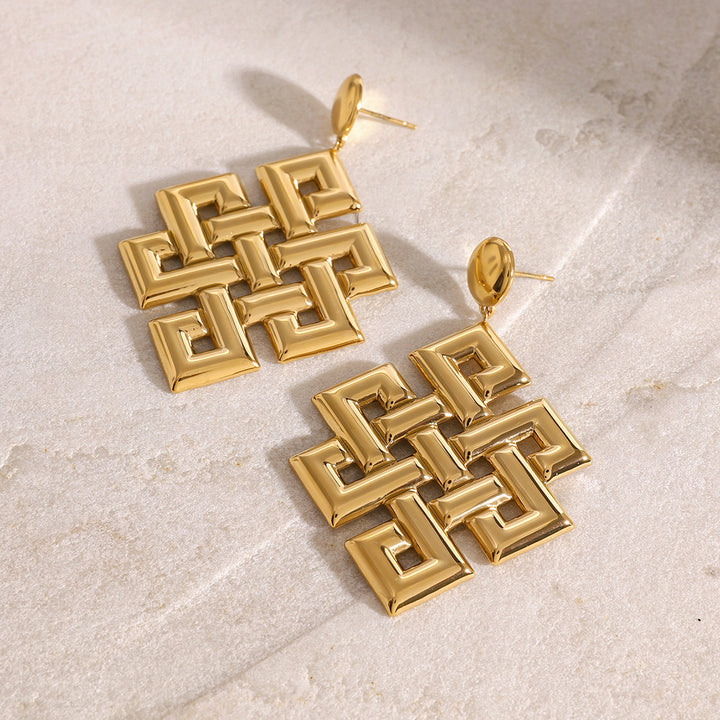 Nandika Knot Earrings