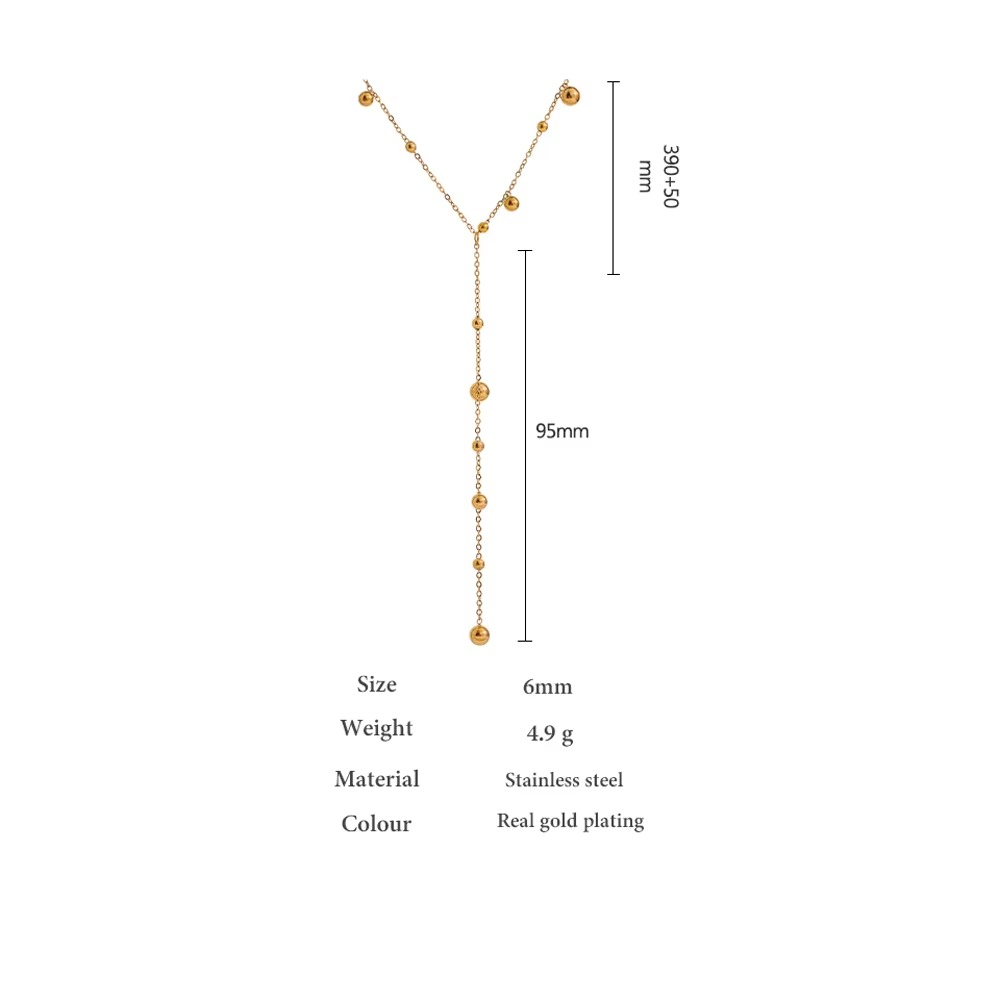 Nayra Beadfall Necklace