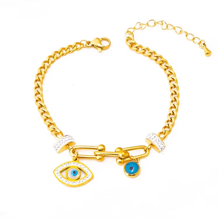 Nazar Shield Charm Bracelet