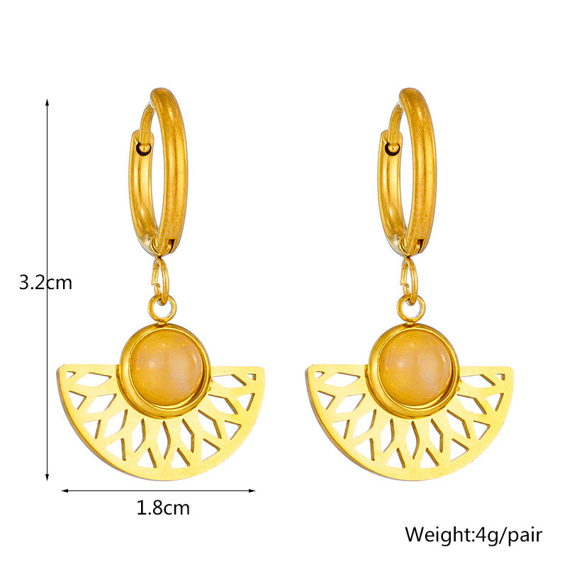 Noor Cutout Radiance Hoops