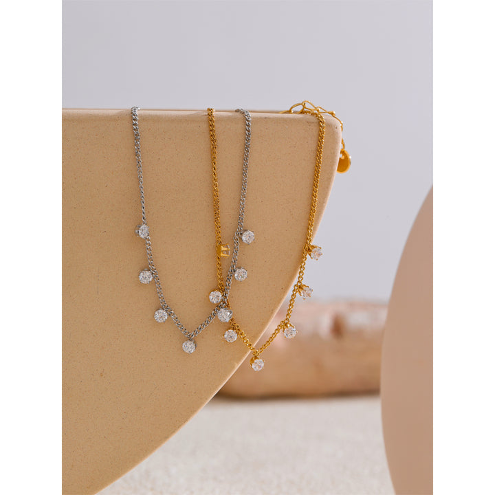 Noor Drop Gold Chain Bracelet