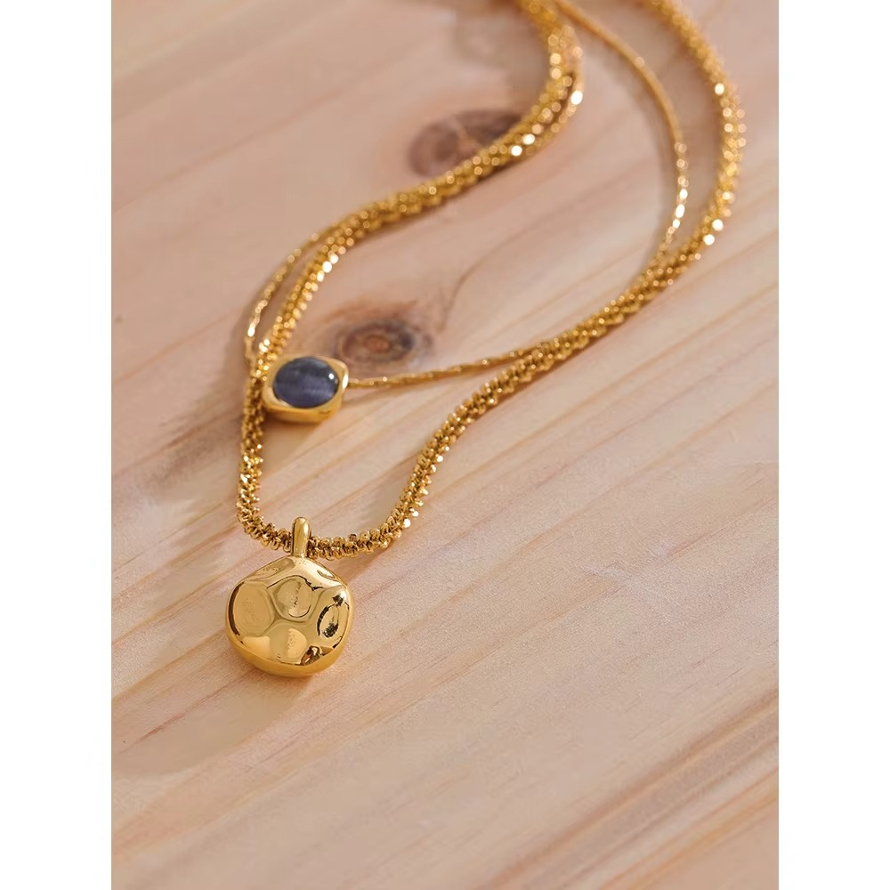 Noor Molten Duo Necklace