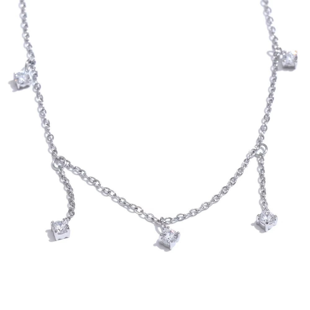 Nyra Emerald Drop Necklace