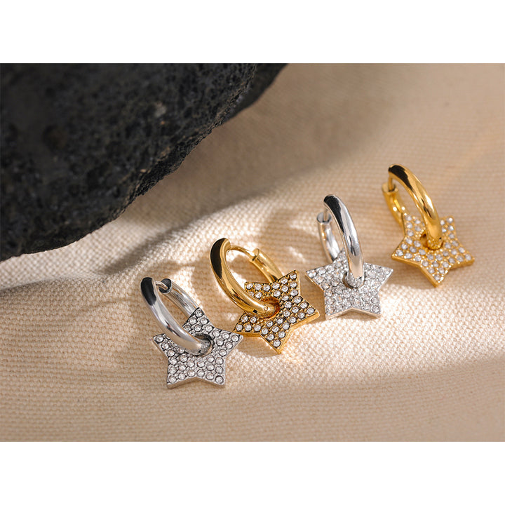 Nyra Spark Star Earrings