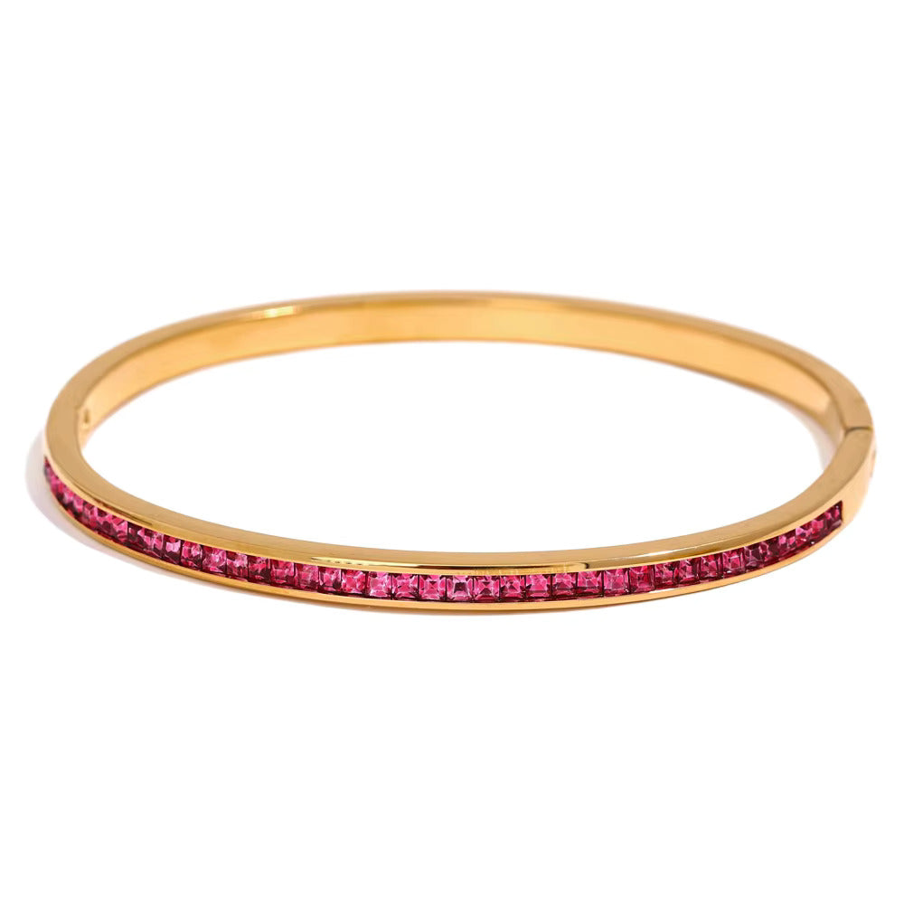 Raga Multi-Tone Enamel Bangle Set