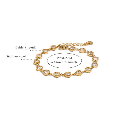 Reva Heartstone Bracelet