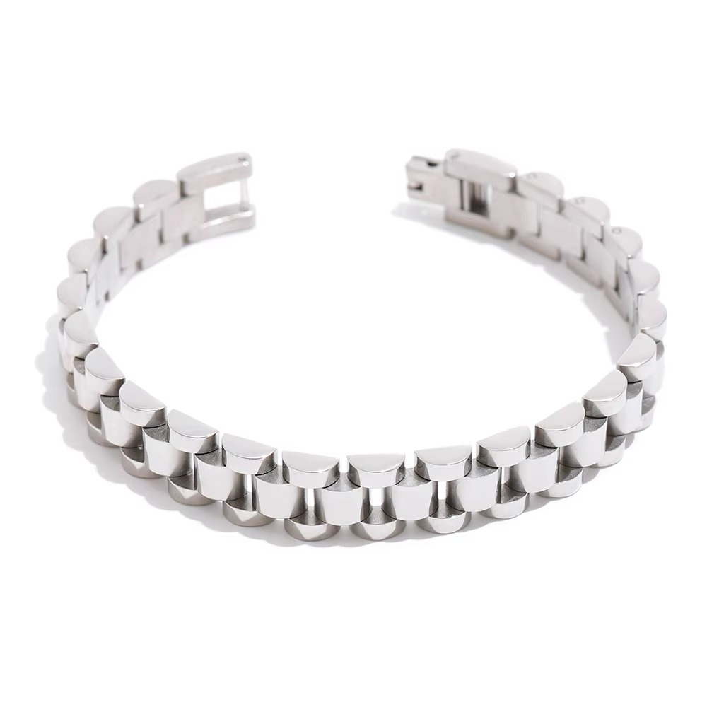 Reva Link Lock Cuff Bracelet