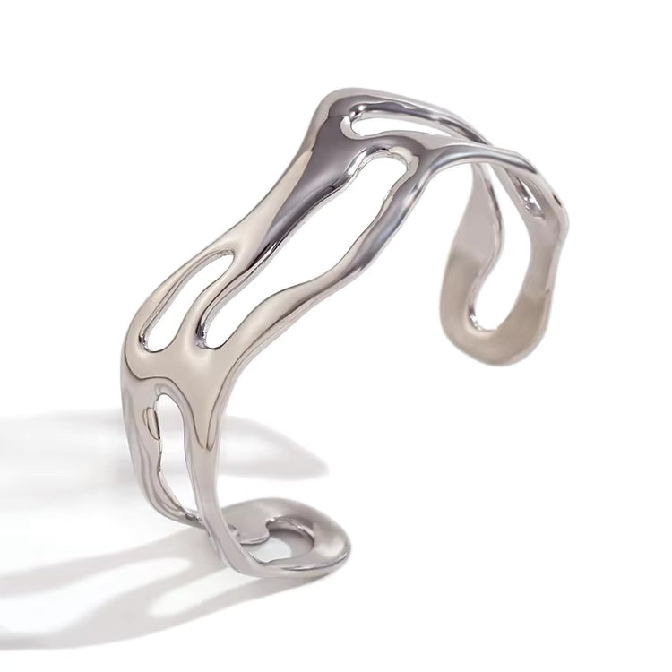 Reva Molten Cuff Bracelet