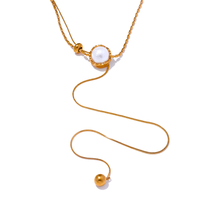 Reya Slider Orb Necklace