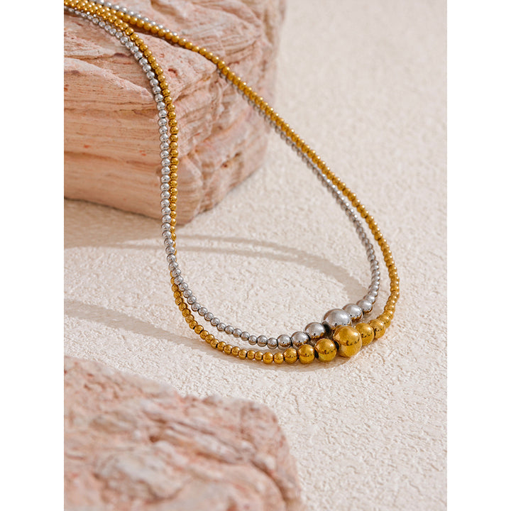 Rhea Bead Chain Necklace