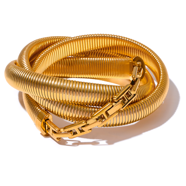 Rhea Fluid Link Bracelet