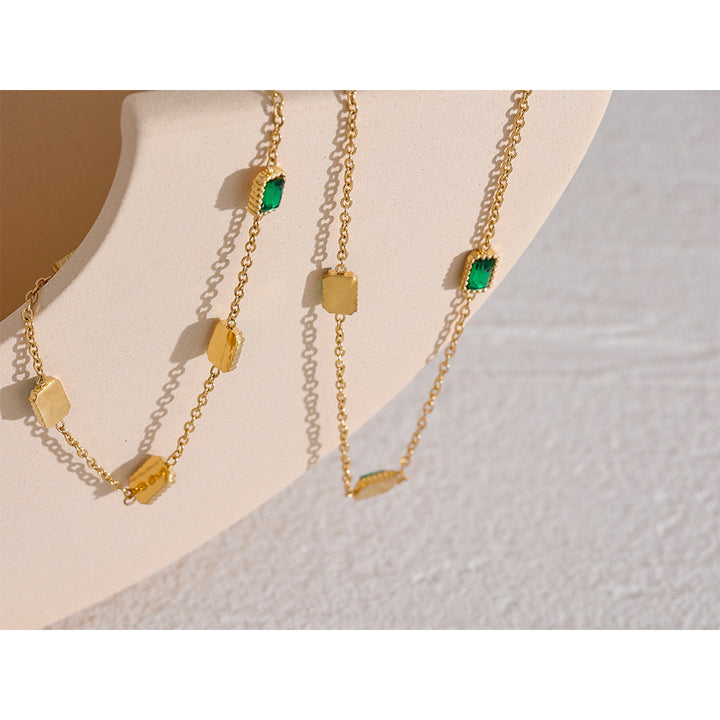 Riva Gleam Gem Chain Necklace