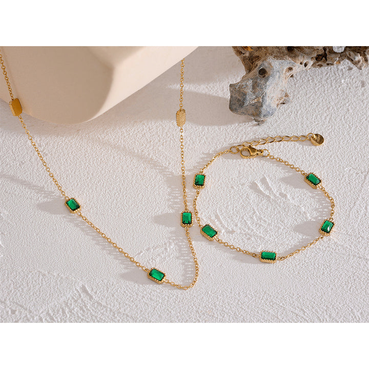 Riva Gleam Gem Chain Necklace