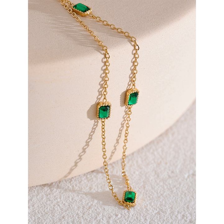 Riva Gleam Gem Chain Necklace