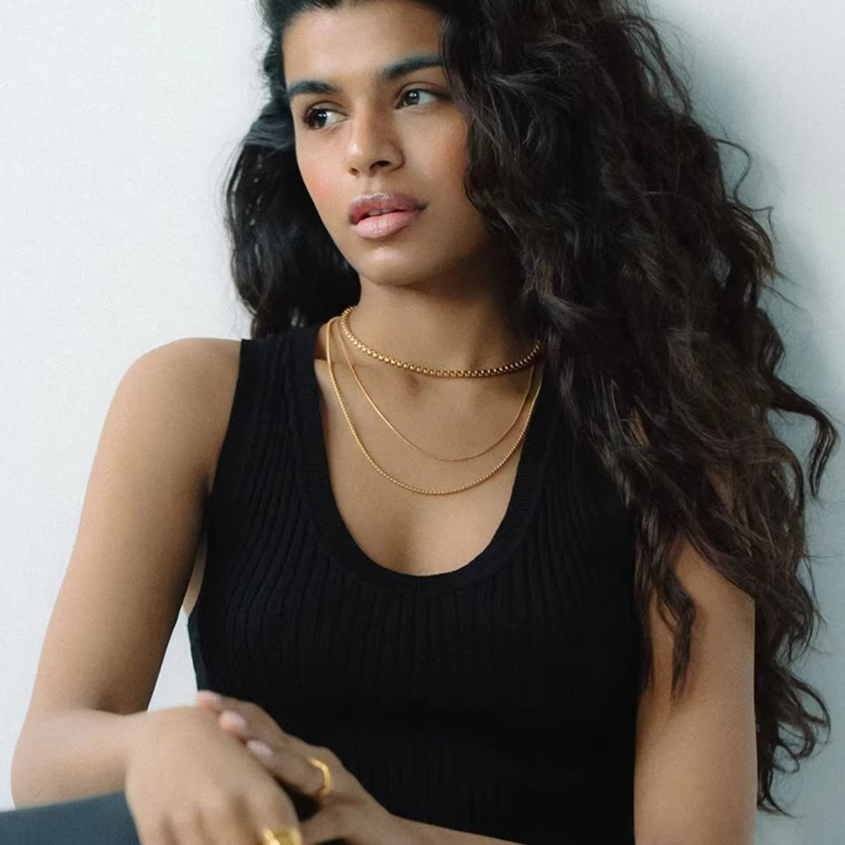 Riviera Triple Layered Necklace